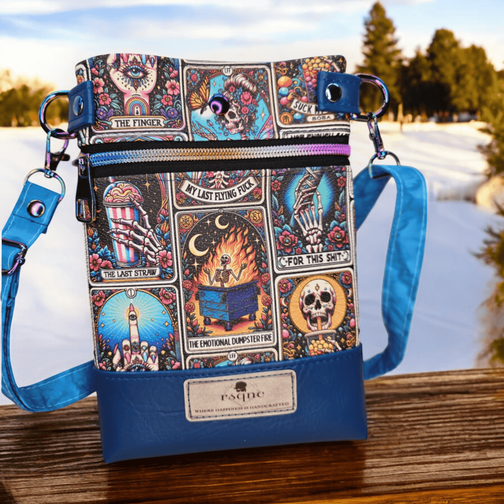 Sassy Tarot Wanderlust Cellphone Bag 2.0 - RSquiltsNcrafts LLC