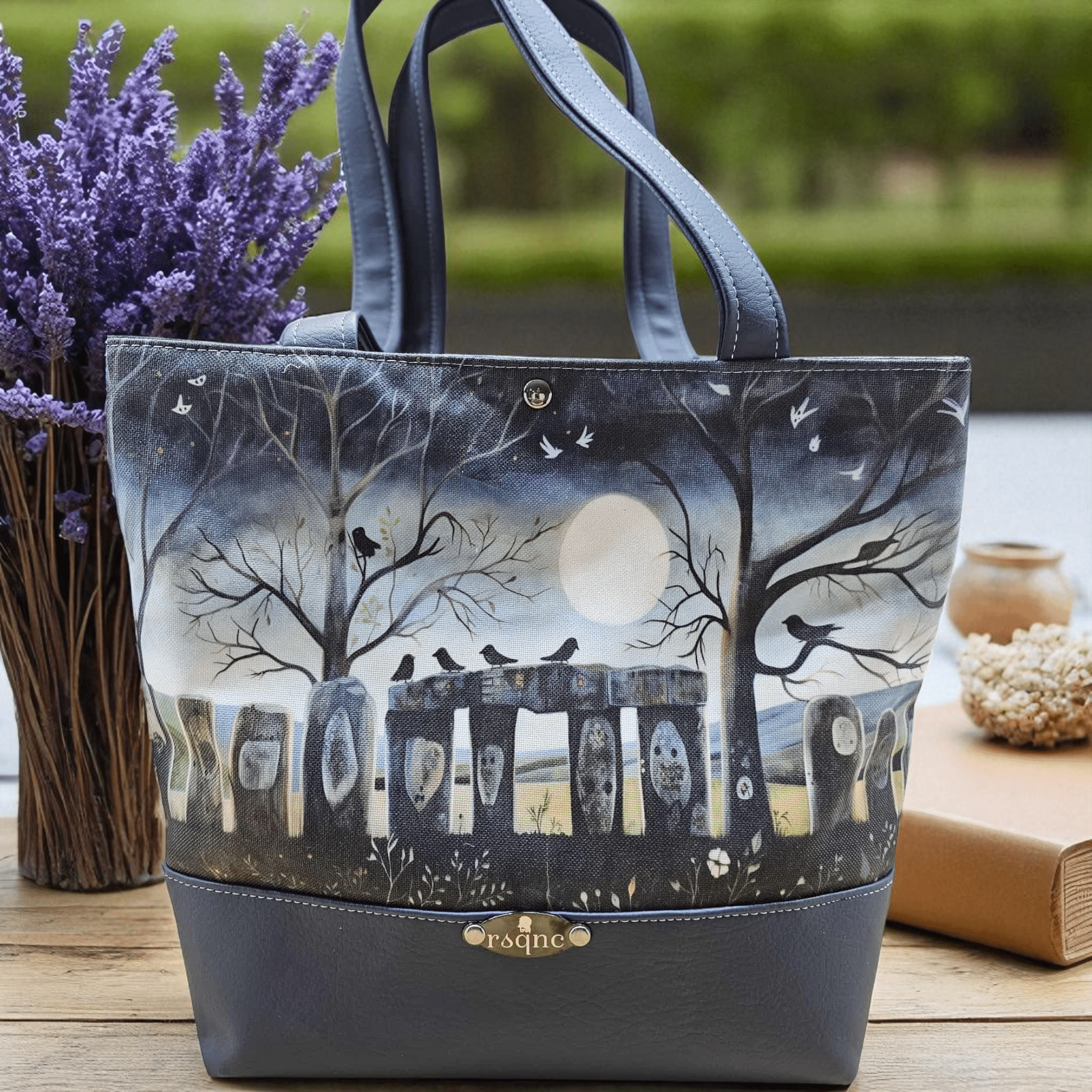 Spooky Fantasy Tuesday Tote - RSquiltsNcrafts LLC