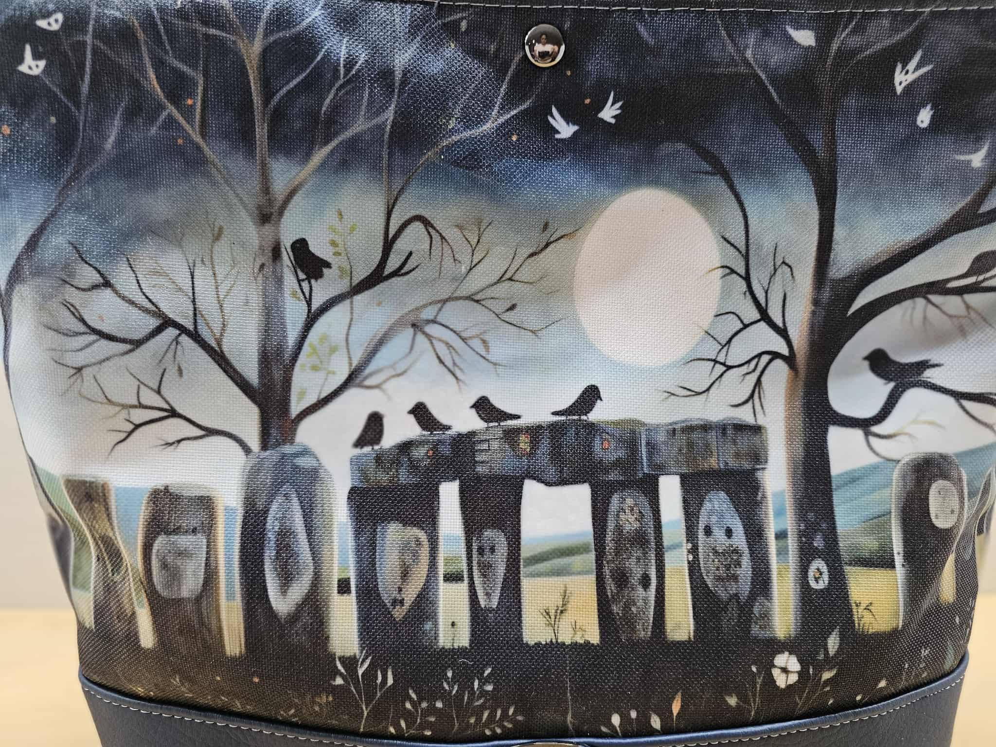 Spooky Fantasy Tuesday Tote - RSquiltsNcrafts LLC
