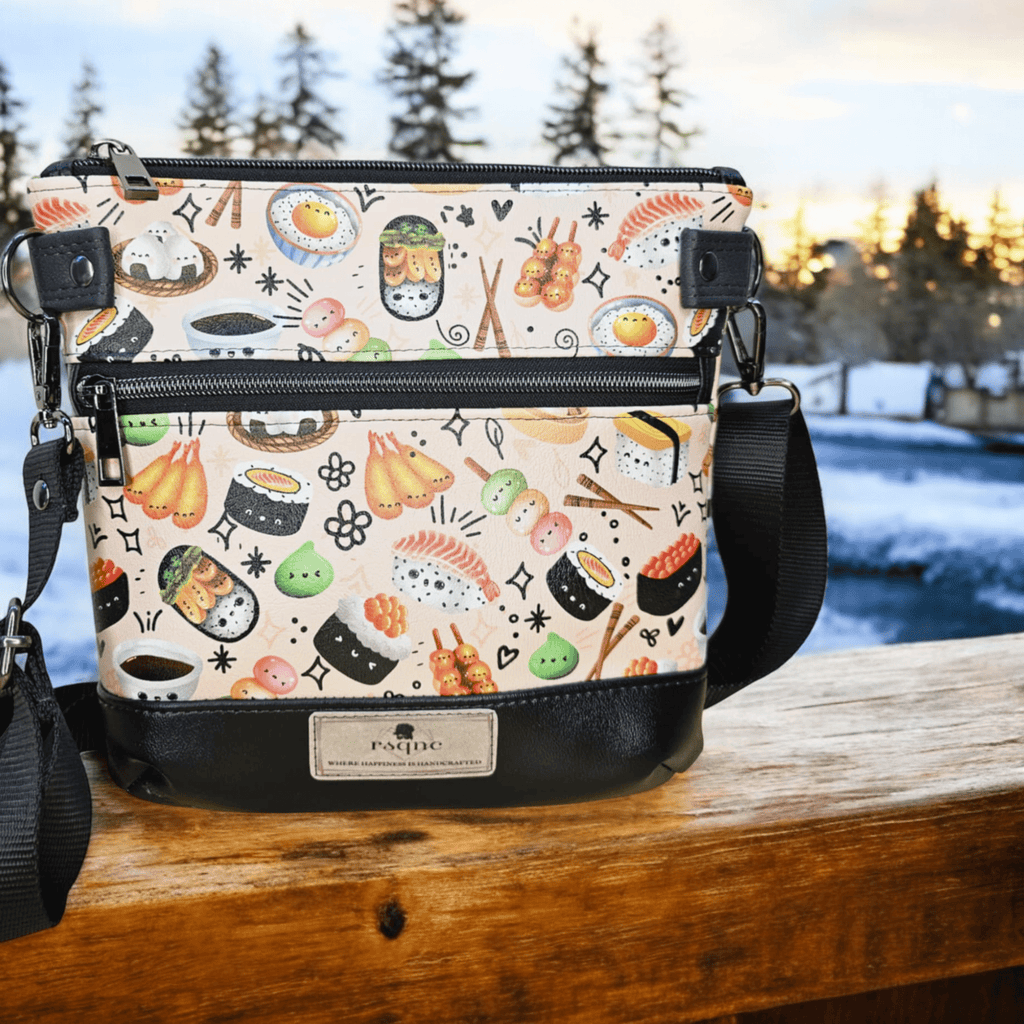 Sweet Sushi Koda Crossbody Bag - RSquiltsNcrafts LLC