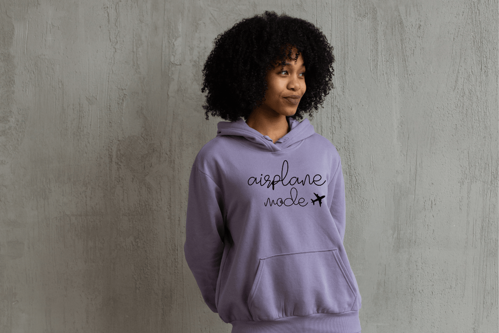 Airplane Mode Hoodie - RSquiltsNcrafts LLC