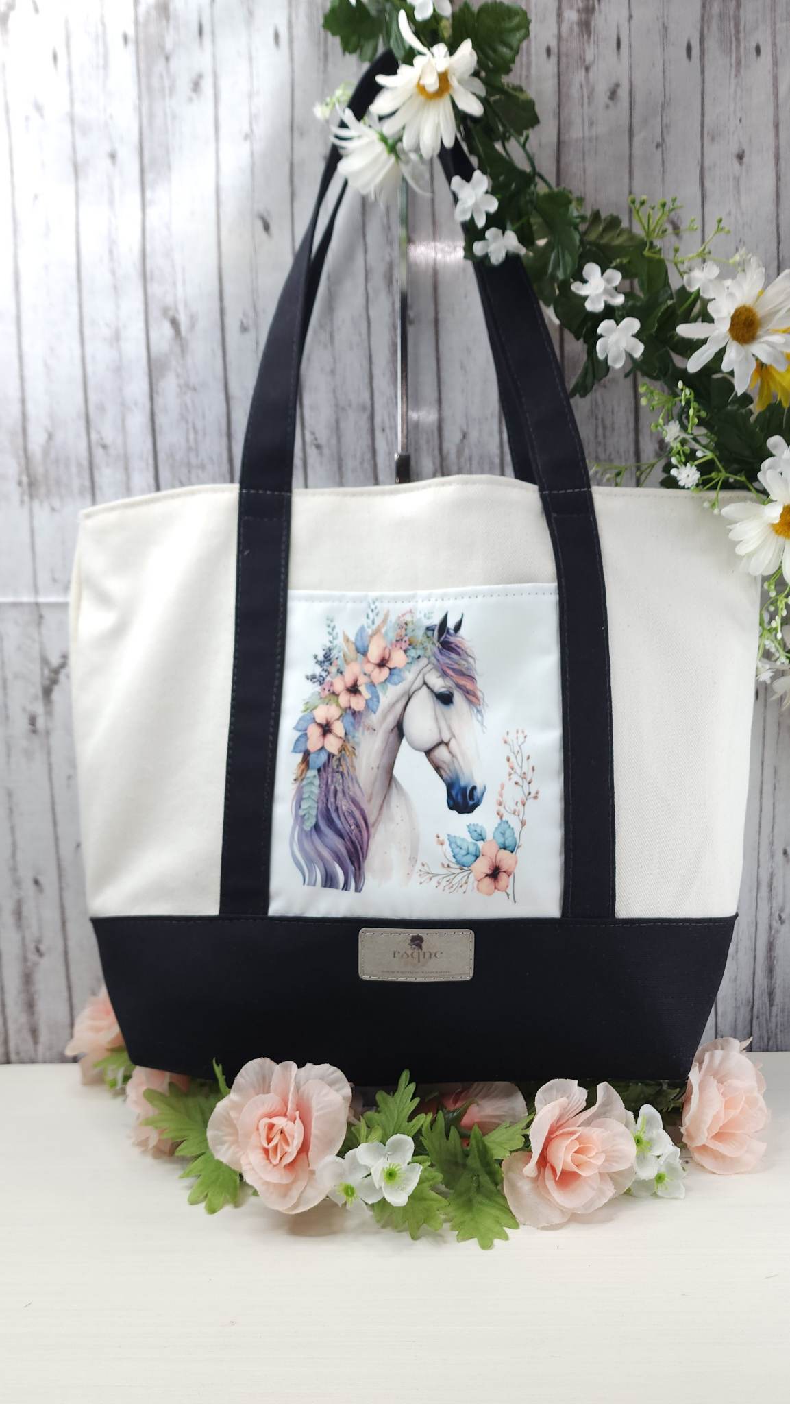 Make Market Unfinished Sublimation Tote - White - 13 in