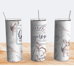 Load image into Gallery viewer, Boy Mom 20 oz Sublimation Tumbler - RSquiltsNcrafts LLC
