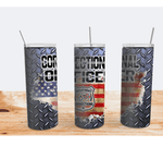 Load image into Gallery viewer, Correctional Officer 20 oz Skinny Sublimation Tumbler - RSquiltsNcrafts LLC
