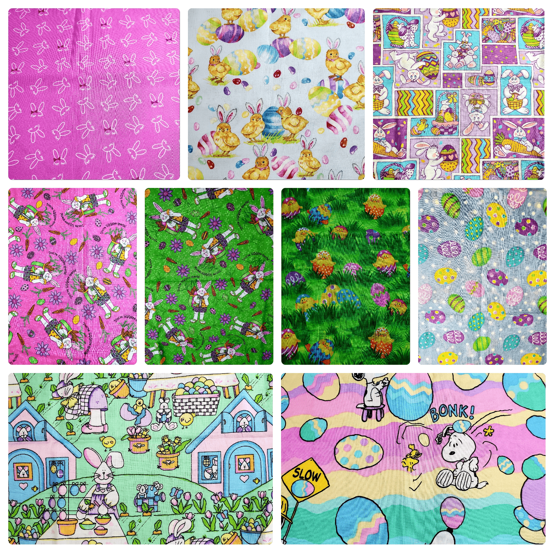 Easter Scrubcap Fabrics - RSquiltsNcrafts LLC