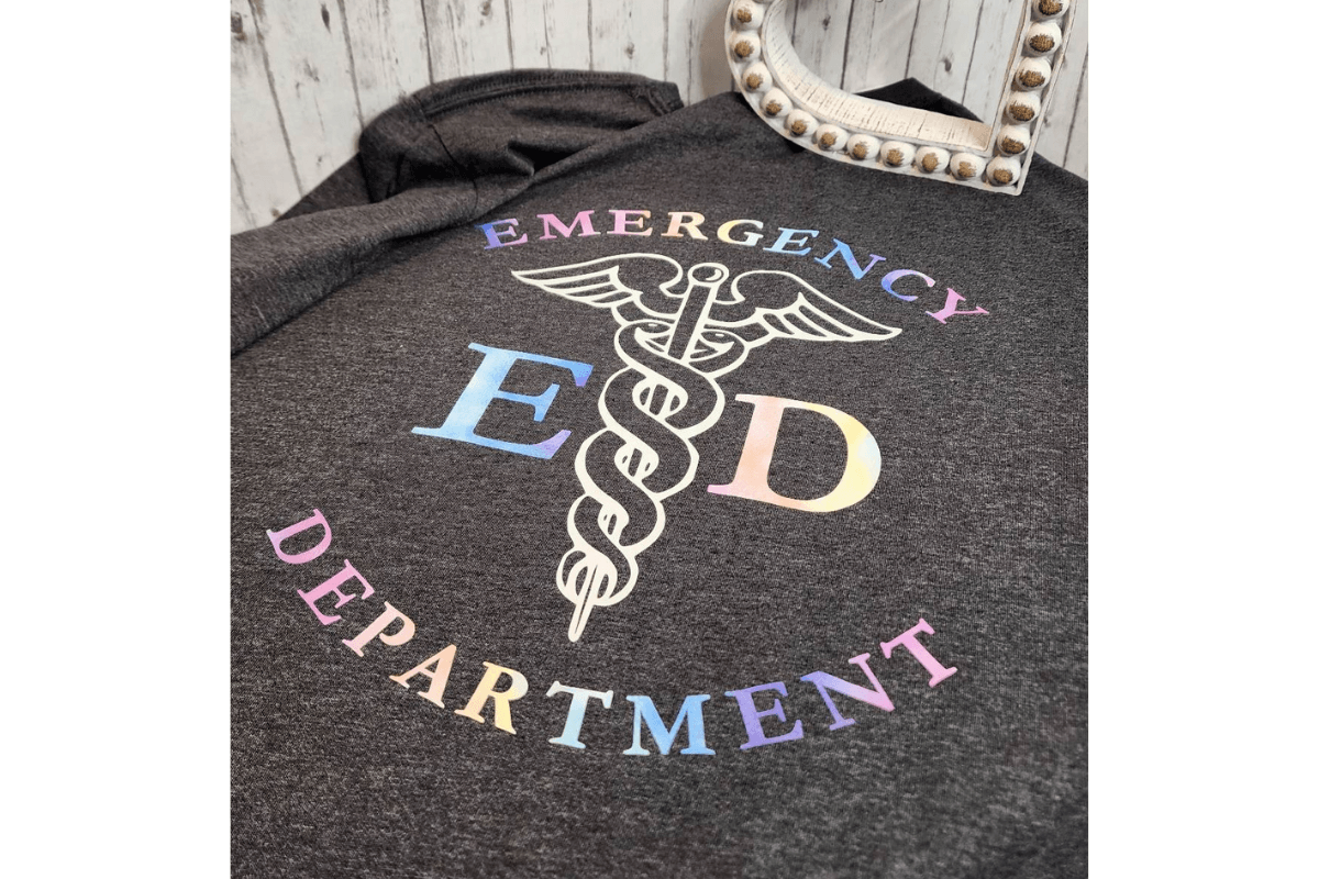 Emergency Department (ED) T-shirt - RSquiltsNcrafts LLC