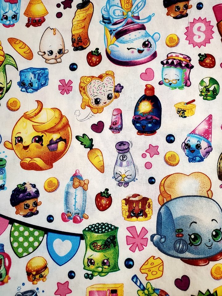 Foody Scrubcap Fabrics - RSquiltsNcrafts LLC