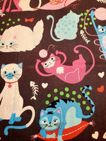 Load image into Gallery viewer, It&#39;s Raining Cats and Dogs Scrubcap Fabrics - RSquiltsNcrafts LLC
