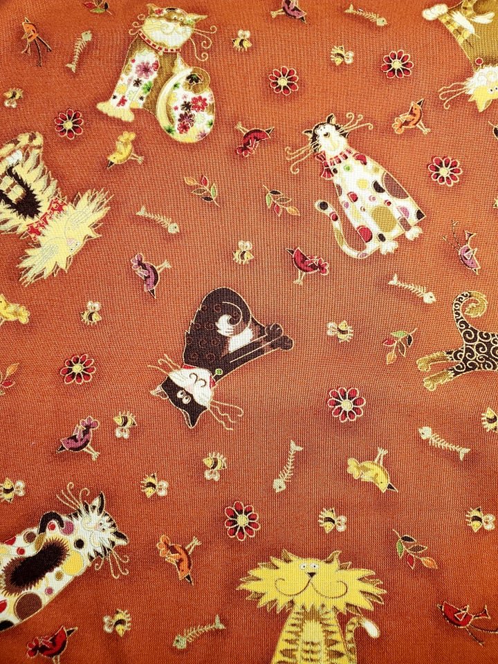 It's Raining Cats and Dogs Scrubcap Fabrics - RSquiltsNcrafts LLC