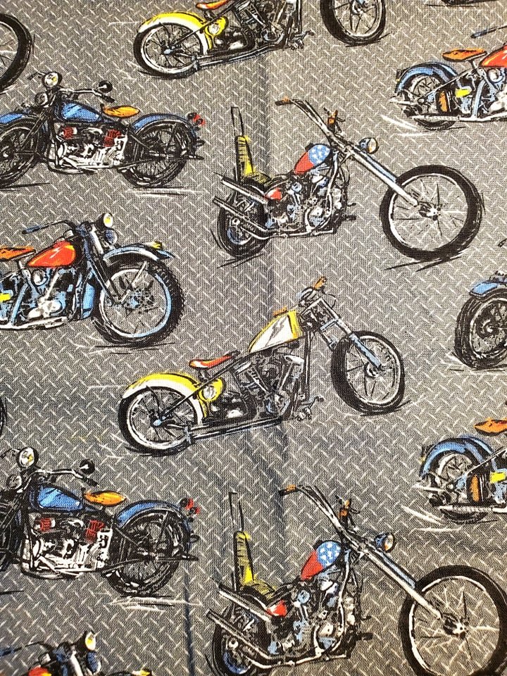 Sports, Bikes, Cars, Outdoorsy Scrubcap Fabrics - RSquiltsNcrafts LLC