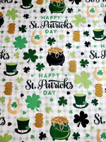 Load image into Gallery viewer, St Patrick&#39;s Day Scrubcap Fabrics - RSquiltsNcrafts LLC
