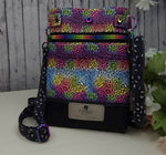 Load image into Gallery viewer, Wanderlust Cellphone Crossbody Bag - RSquiltsNcrafts LLC
